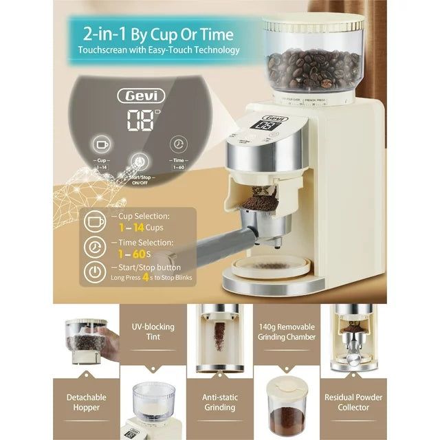Blixen Gevi Espresso Machine with Grinder