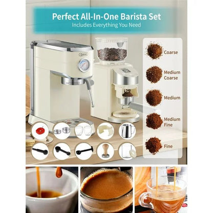 Blixen Gevi Espresso Machine with Grinder