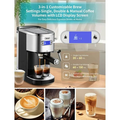 Blixen Gevi Espresso Machine with Frother