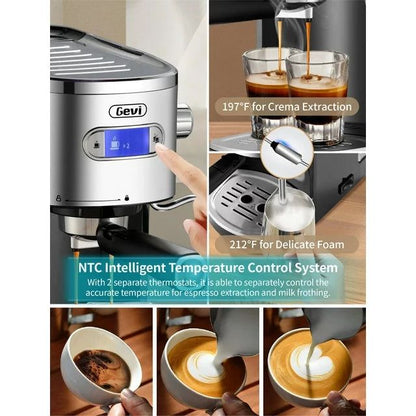 Blixen Gevi Espresso Machine with Frother