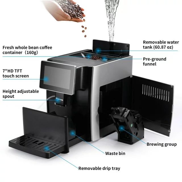 Blixen Hipresso Super-Automatic Espresso Machine